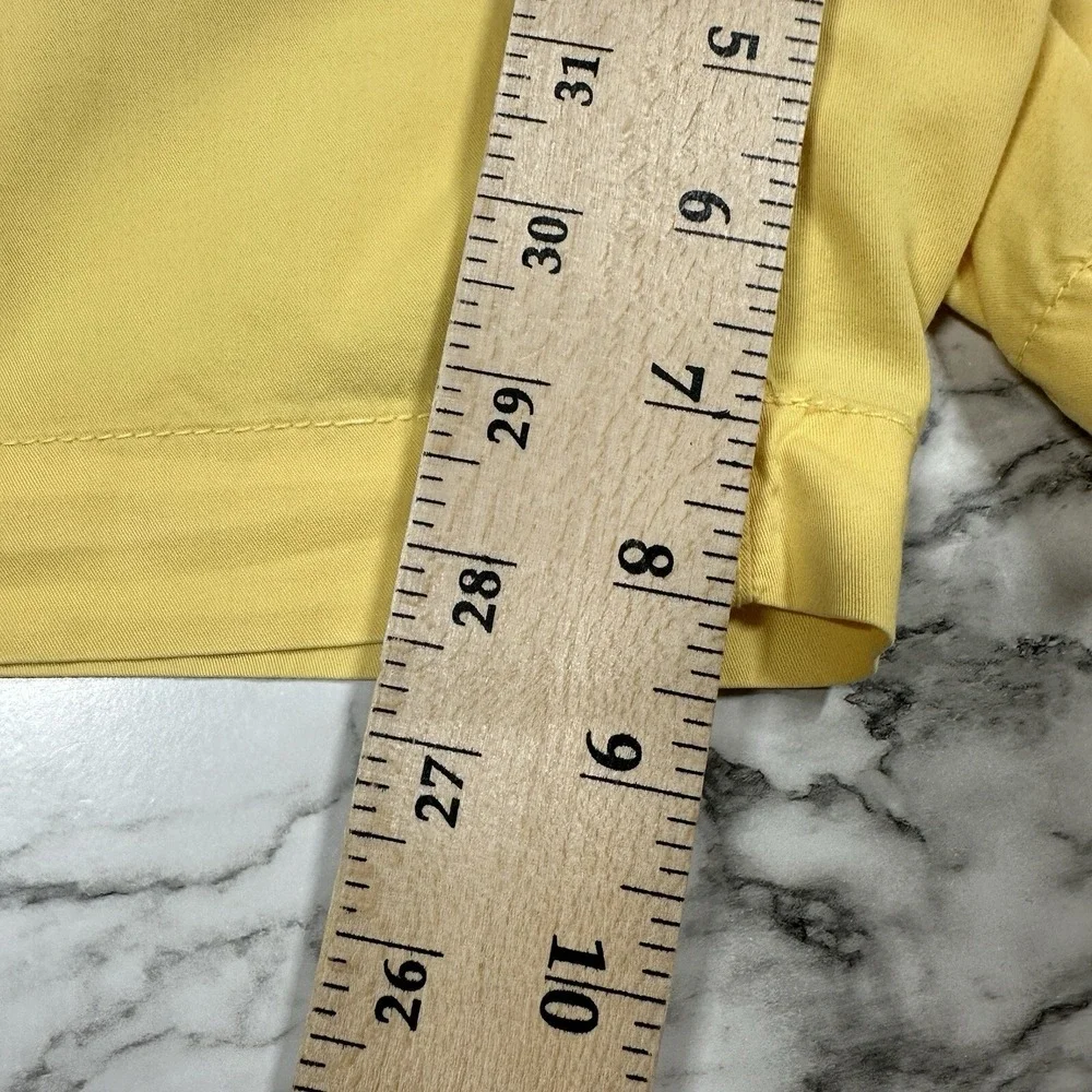 LRL Lauren Jeans Co. Ralph Lauren Yellow Shorts Size 22W (42